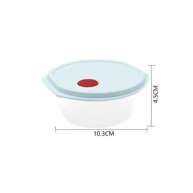 Set Pote Contenedor De Alimentos Redondo 3pcs 3