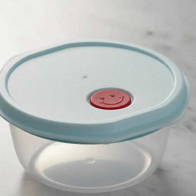 Set Pote Contenedor De Alimentos Redondo 3pcs 6