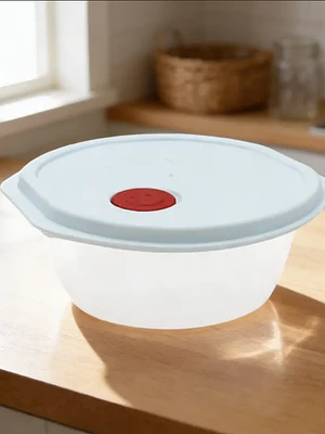 Set Contenedor Hermético Redondo con Tapa 3pcs