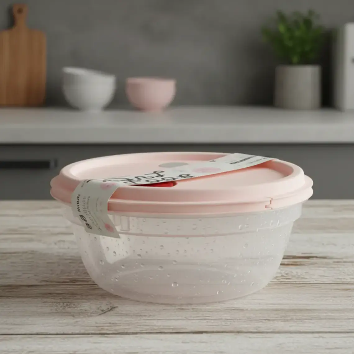 Set Contenedor Hermético Redondo con Tapa 3pcs 5