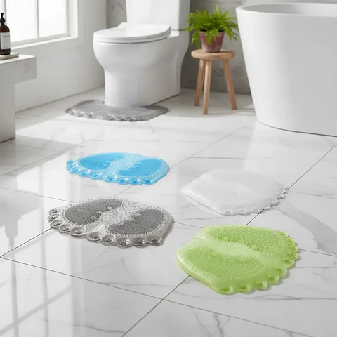 Alfombra Antideslizante para Ducha 35x55 cm con Ventosas