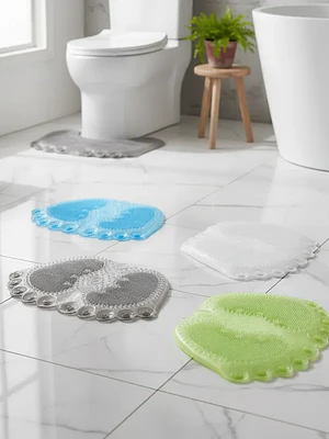 Alfombra Antideslizante para Ducha 35x55 cm con Ventosas