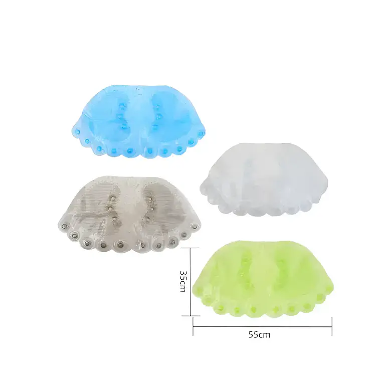 Alfombra Antideslizante para Ducha 35x55 cm con Ventosas 4