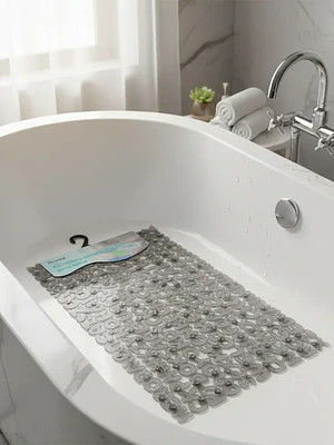 Alfombra Antideslizante para Baño 37x68 cm con Ventosas