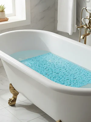 Pegatina antideslizante para tina diseño círculos 68x37 cm