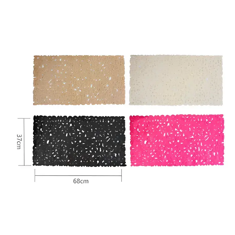 Pegatina antideslizante para tina diseño círculos 68x37 cm 4