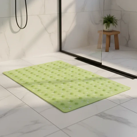 Alfombra de baño rectangular 68x38 cm genérica