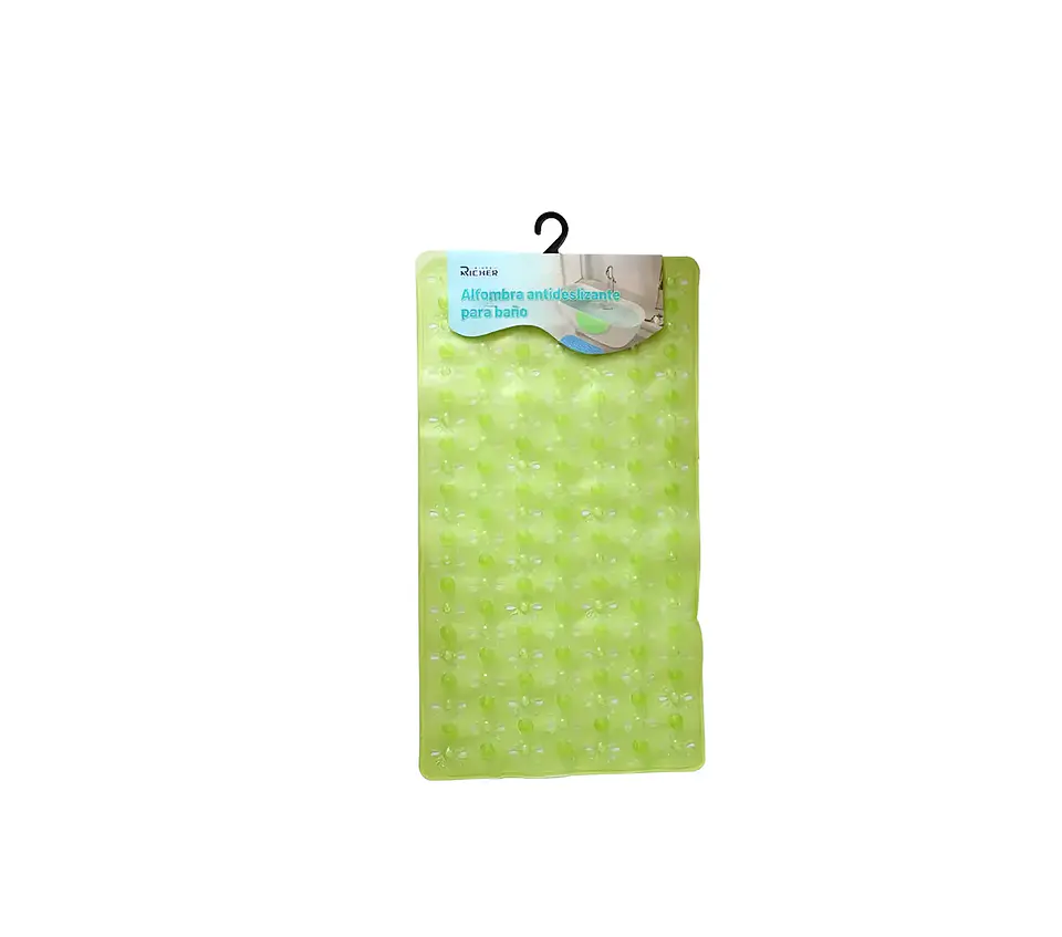 Alfombra de baño rectangular 68x38 cm genérica 4