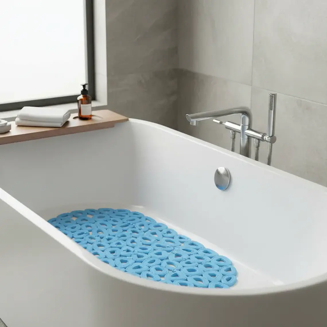 Alfombra Antideslizante para Baño 36x66 cm 2