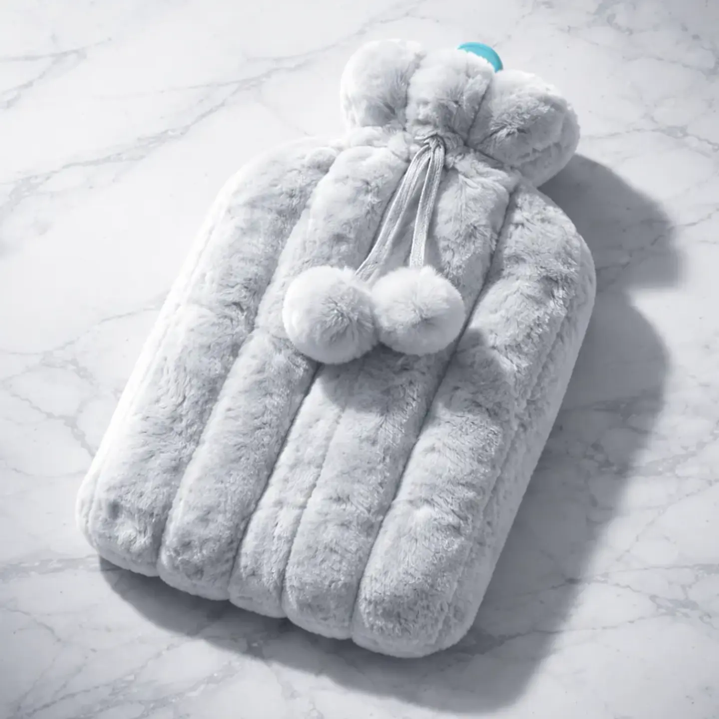 Guatero Bolsa De Agua Caliente 2 Litros Con Funda De Peluche 2