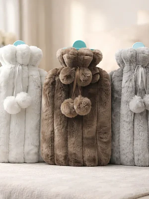 Guatero Bolsa De Agua Caliente 2 Litros Con Funda De Peluche