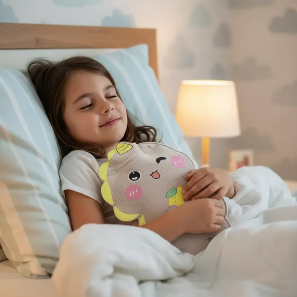 Guatero Infantil De Felpa Diseño Unicornio 300ml 3