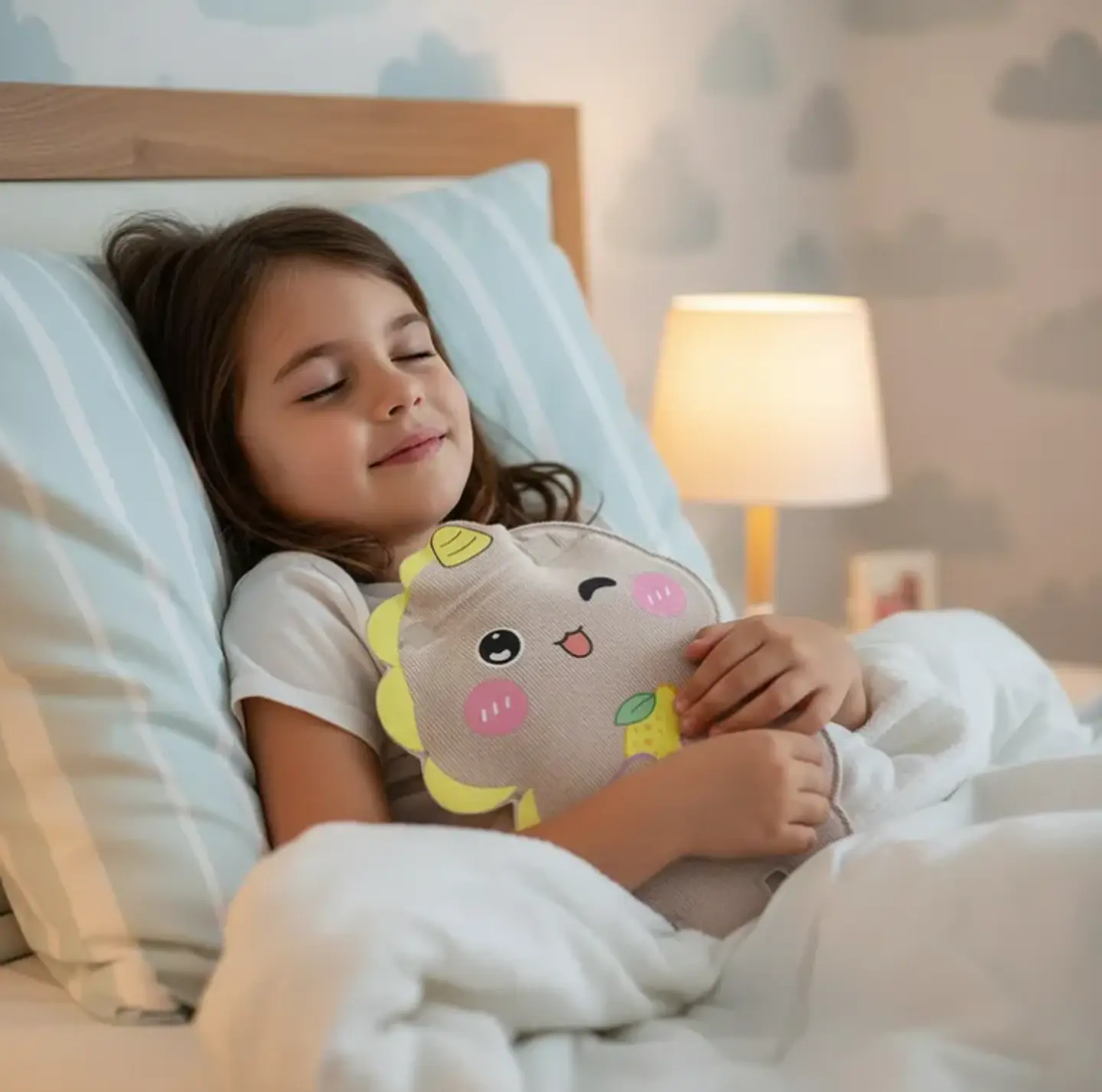 Guatero Infantil De Felpa Diseño Unicornio 300ml 3