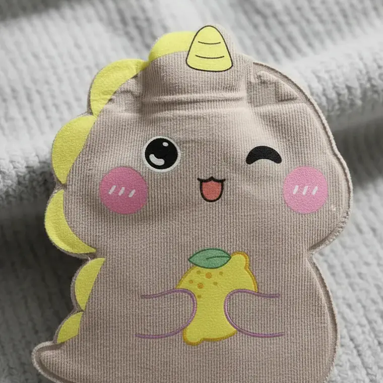 Guatero Infantil De Felpa Diseño Unicornio 300ml 4