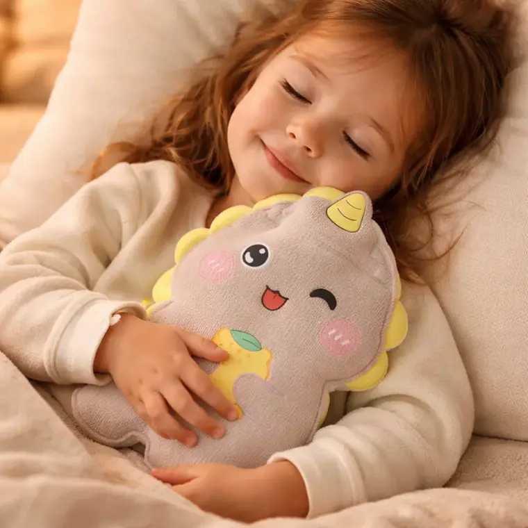 Guatero Infantil De Felpa Diseño Unicornio 300ml 6