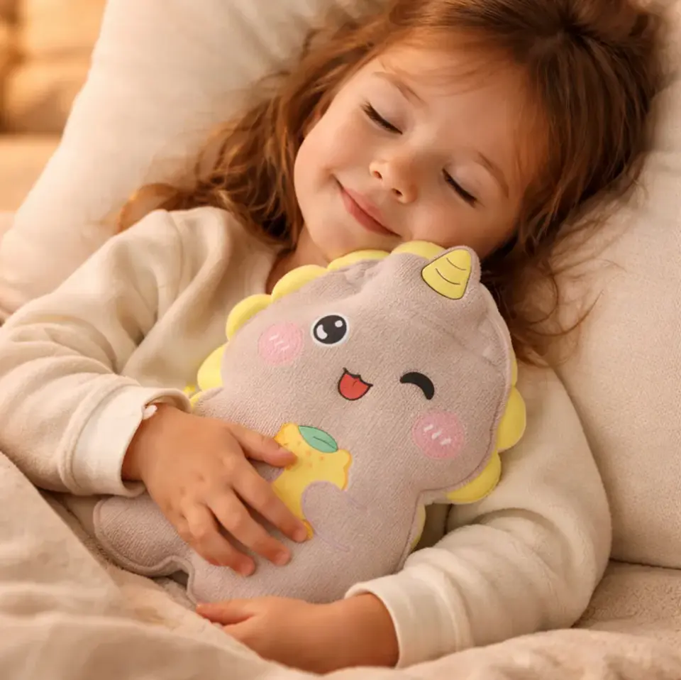 Guatero Infantil De Felpa Diseño Unicornio 300ml 6