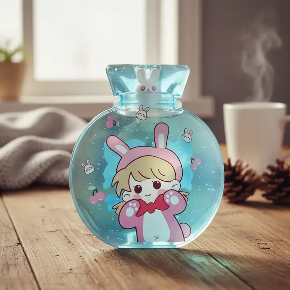 Set 12 Mini Guatero De Mano Kawaii 300ml  4