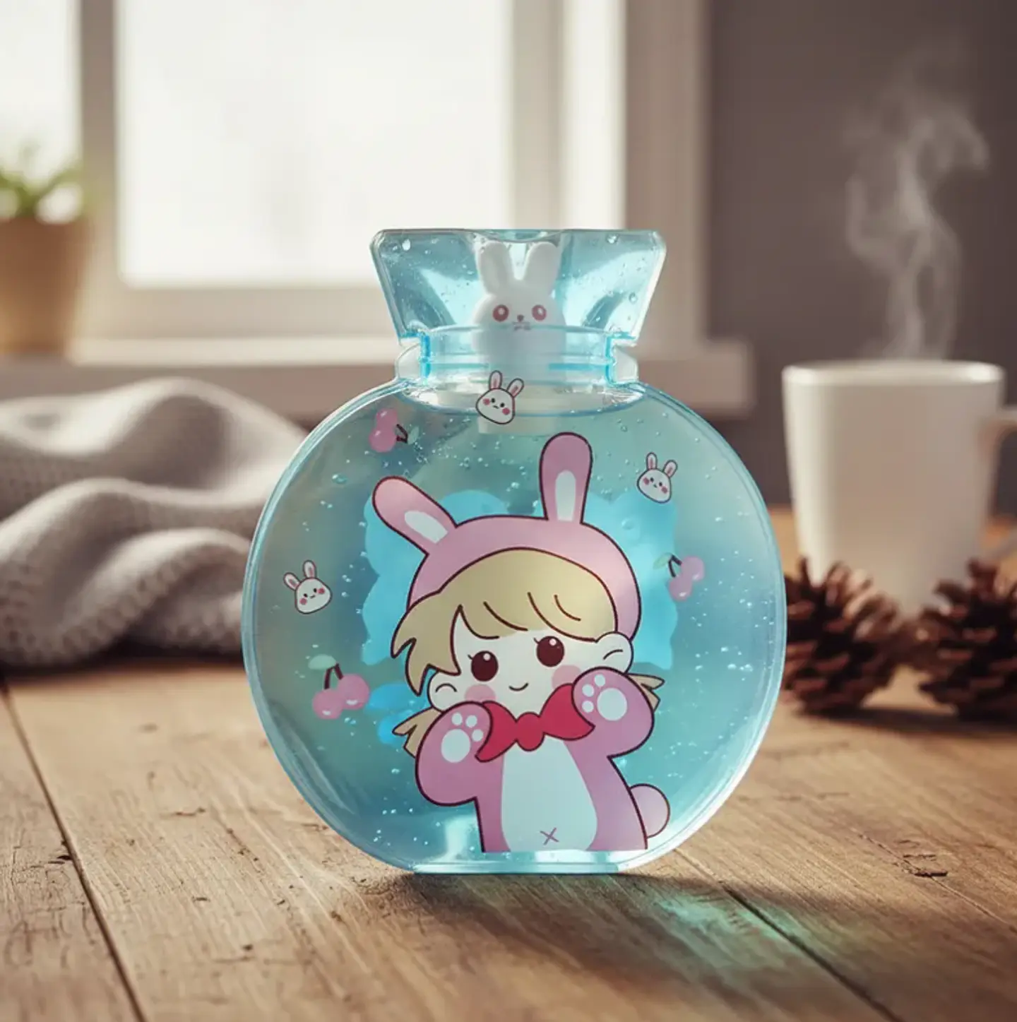Set 12 Mini Guatero De Mano Kawaii 300ml  4
