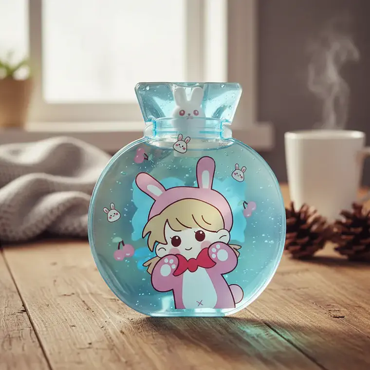 Set 12 Mini Guatero De Mano Kawaii 300ml  4