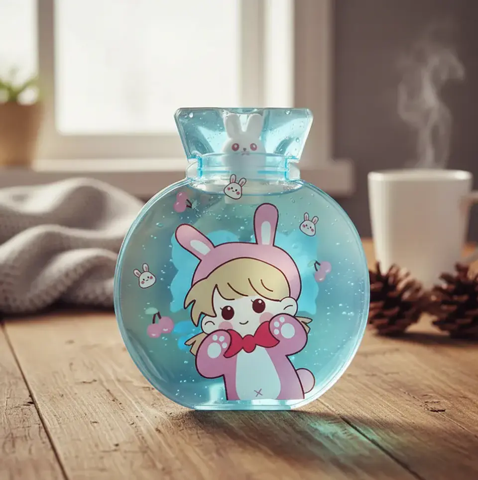 Set 12 Mini Guatero De Mano Kawaii 300ml  4