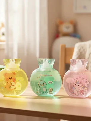 Set 12 Mini Guatero De Mano Kawaii 300ml 