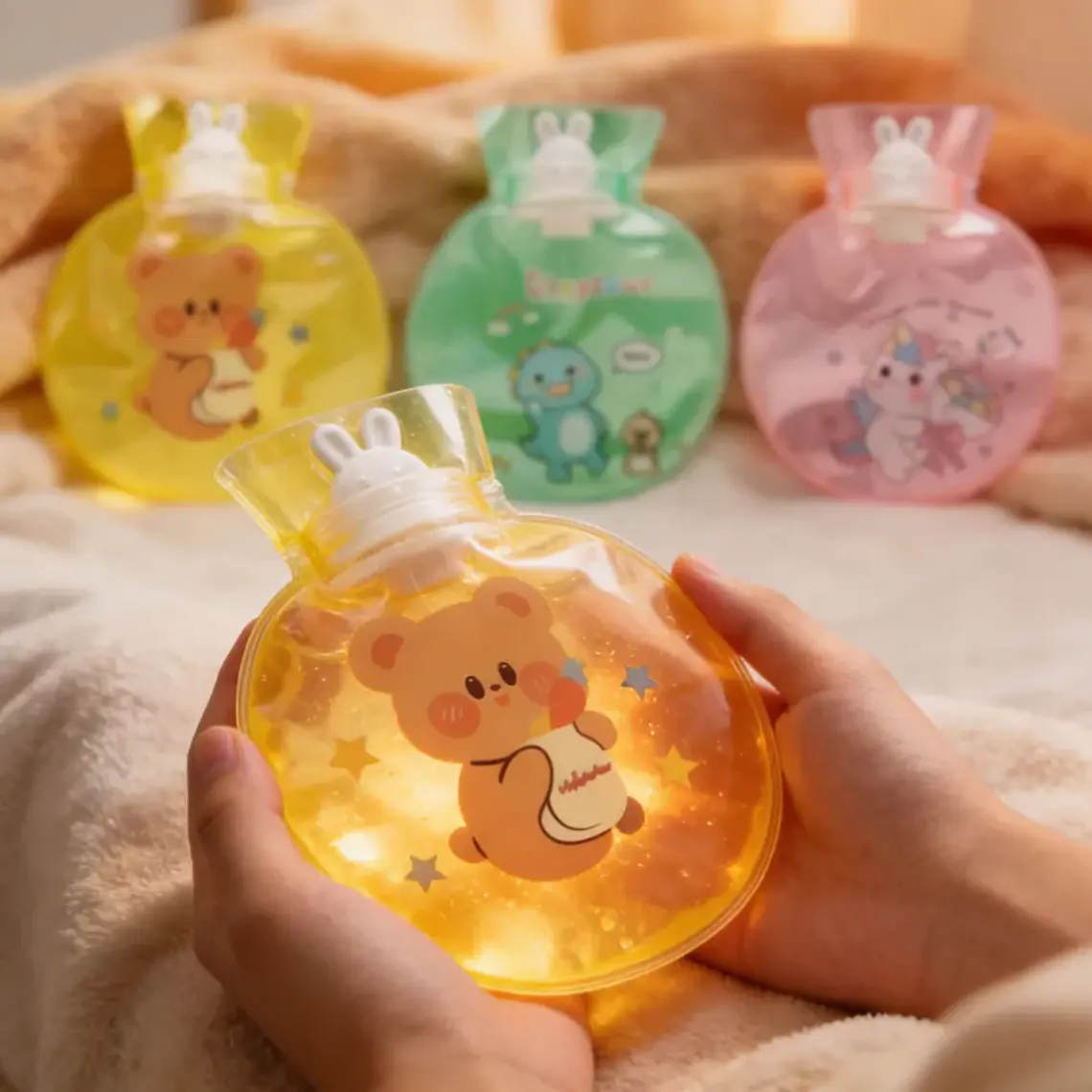 Set 12 Mini Guatero De Mano Kawaii 300ml  5
