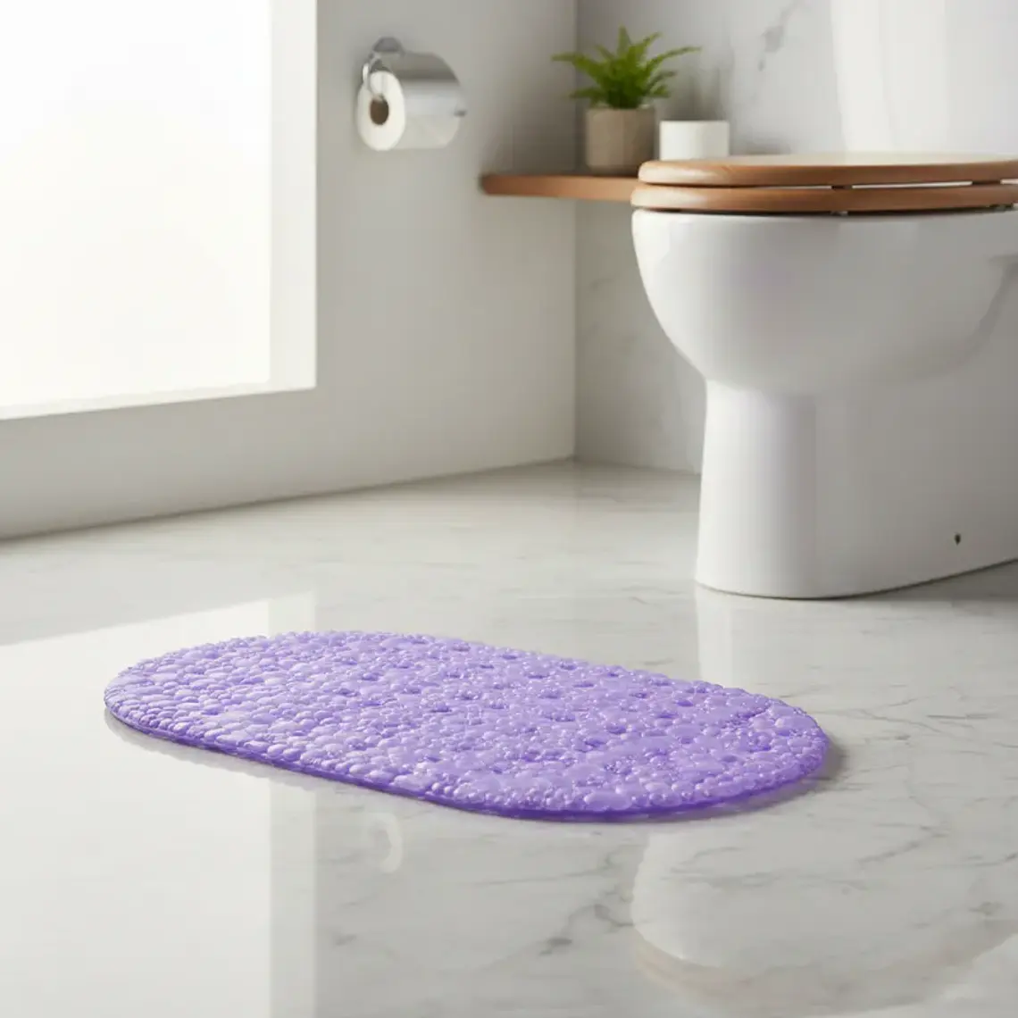 Alfombra Antideslizante para Baño 33x64 cm 1