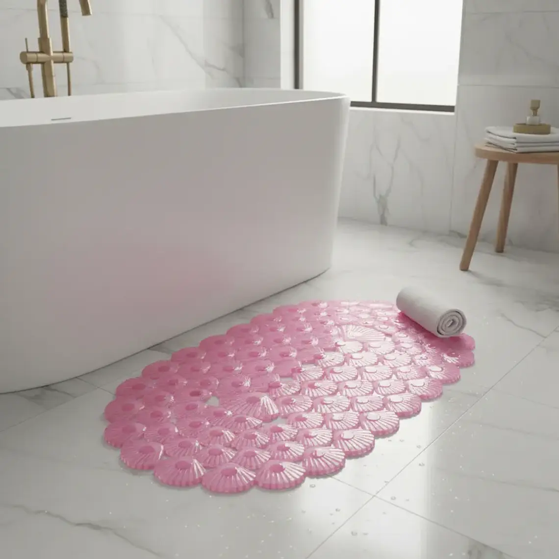 Alfombra Antideslizante para Baño 35x65 cm 3