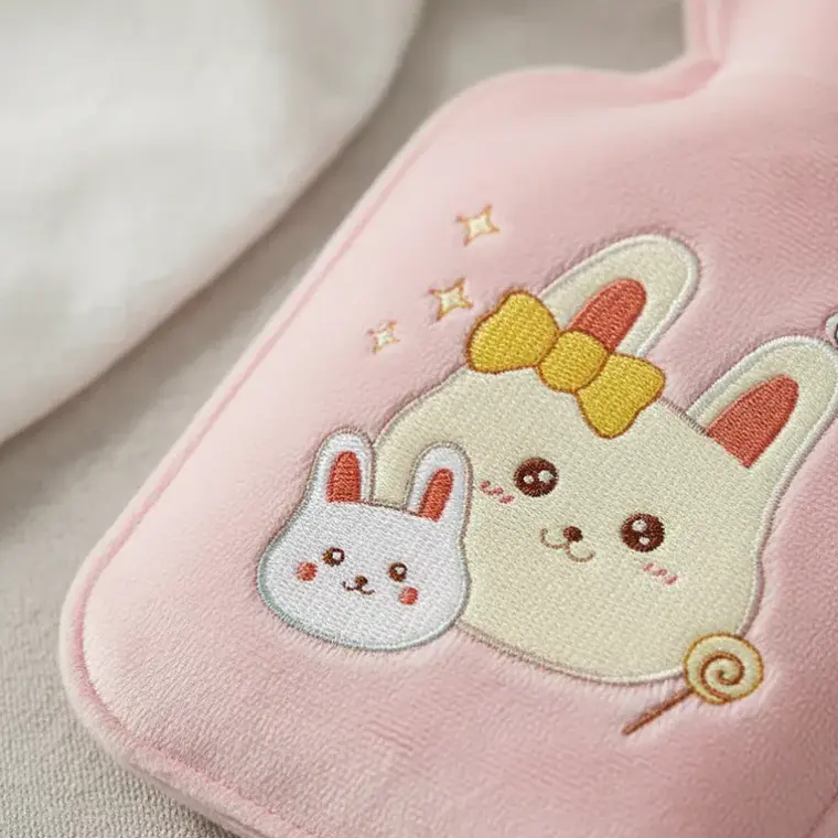 Guatero De Mano 300ml Con Funda De Felpa Diseños Kawaii  12pcs 5