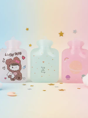 Pack x12 Guatero De Mano Kawaii 600ml Diseños