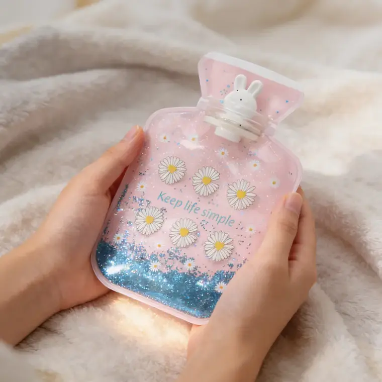 Set 12 Guatero De Mano 500ml Con Glitter Diseños Infantiles 5