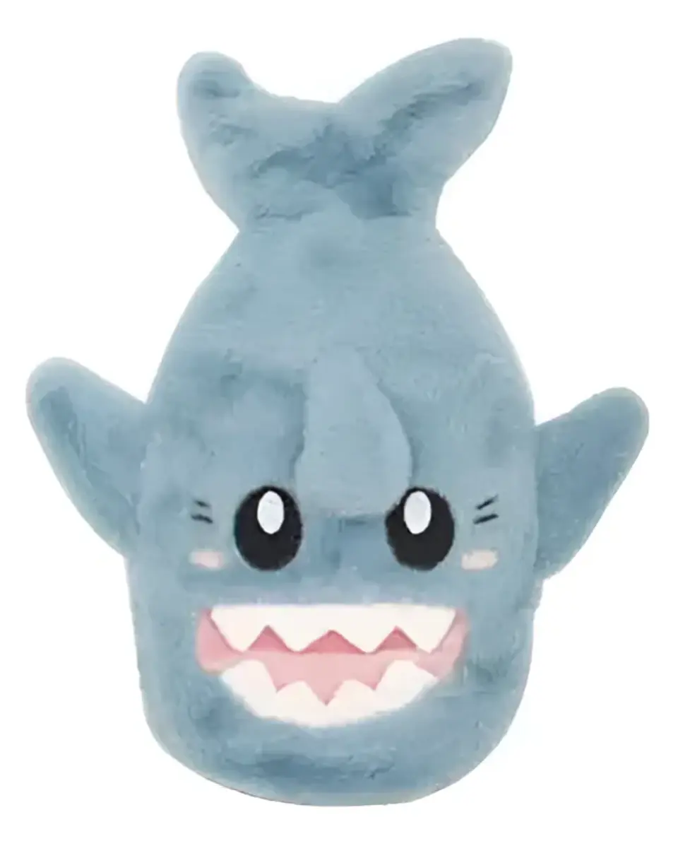 Guatero De Peluche Forrado Tiburón Infantil Kawaii 1000ml 6