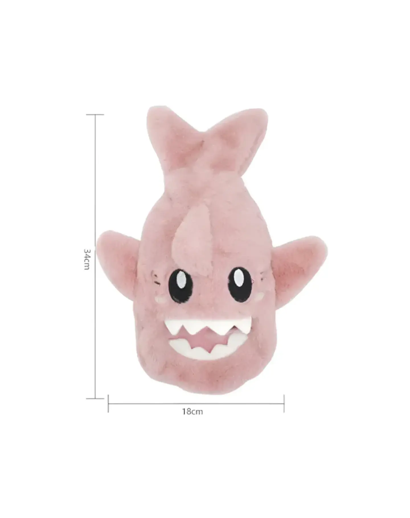 Guatero De Peluche Forrado Tiburón Infantil Kawaii 1000ml 4