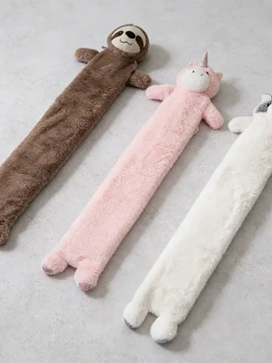 Guatero Largo 2 Litros Con Funda De Peluche Animalitos 75cm