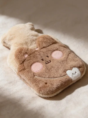 Guatero Infantil De Peluche 1 Litro Diseño Animal Kawaii