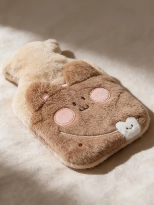 Guatero Infantil De Peluche 1 Litro Diseño Animal Kawaii