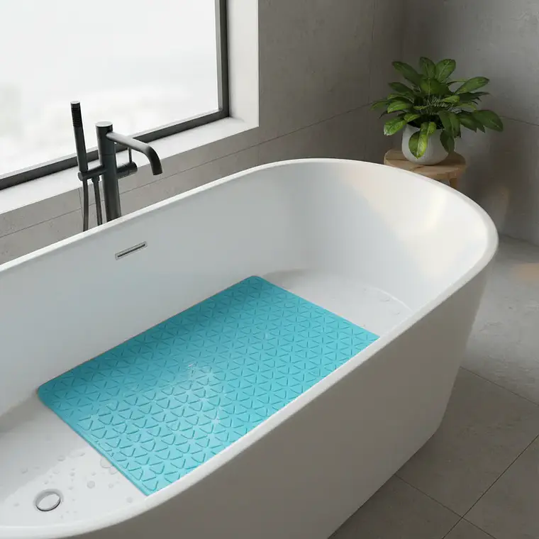 Alfombra de Baño Antideslizante con Ventosas 36x67cm 1