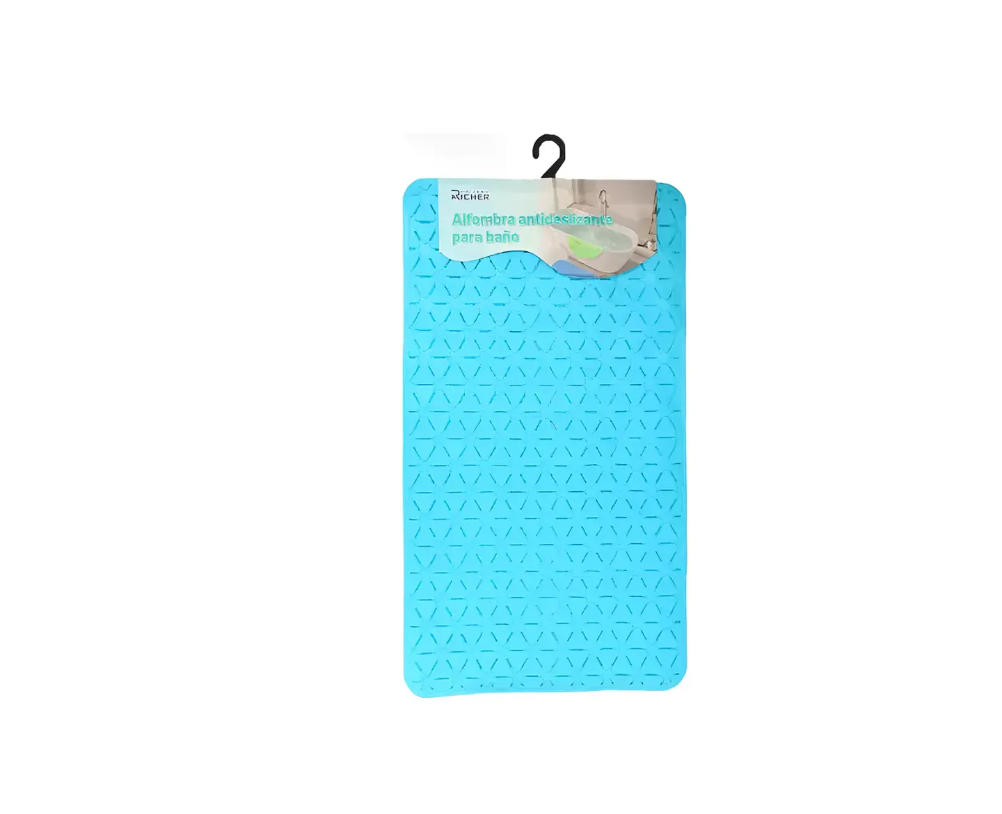 Alfombra de Baño Antideslizante con Ventosas 36x67cm 3