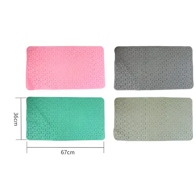 Alfombra de Baño Antideslizante con Ventosas 36x67cm 4