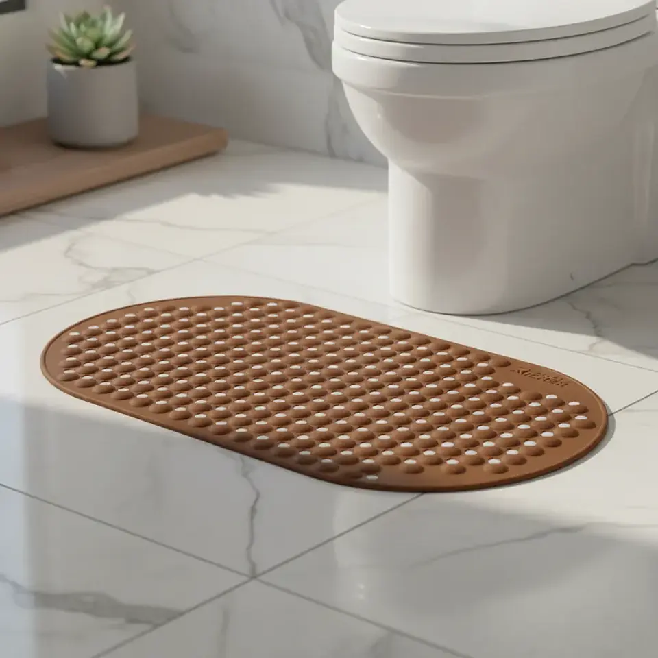 Alfombra Antideslizante para Baño 36x67 cm 1
