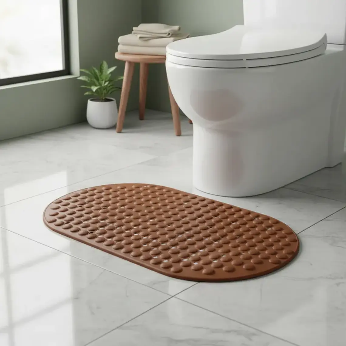 Alfombra Antideslizante para Baño 36x67 cm 2