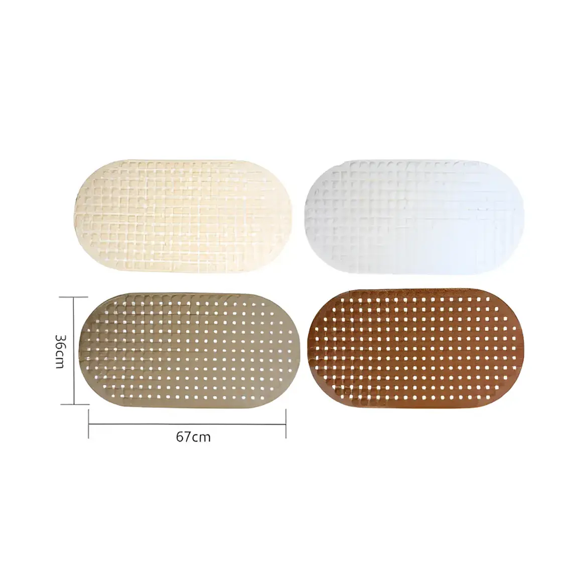 Alfombra Antideslizante para Baño 36x67 cm 4