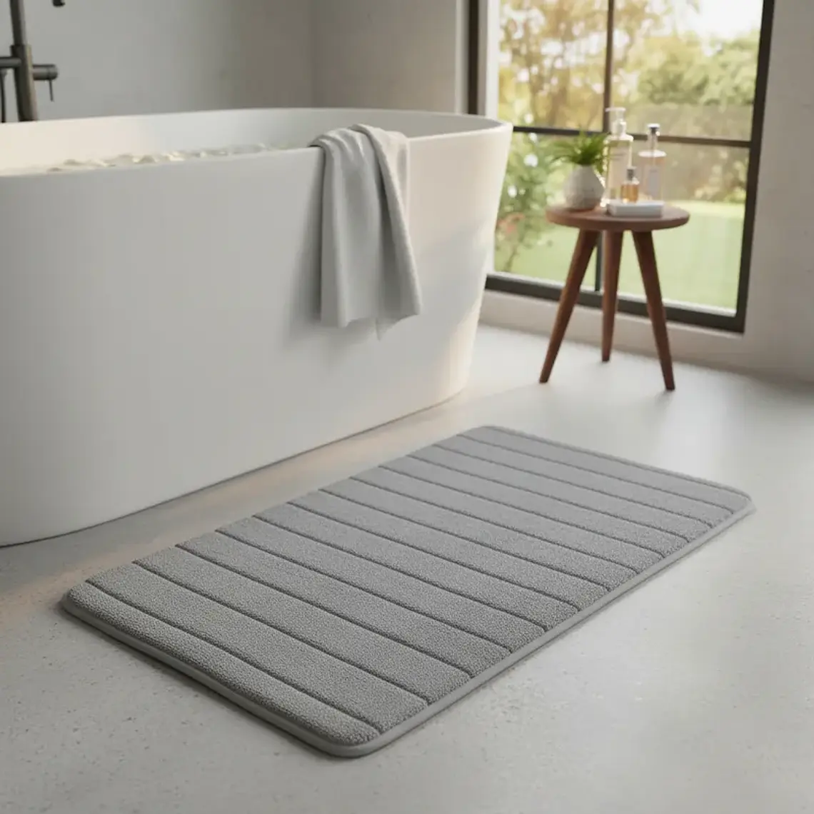 Alfombra decorativa lisa 40*60cm 1