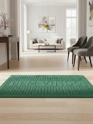 Alfombra decorativa rectangular para hogar 58x38cm