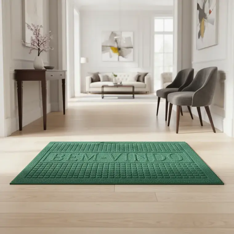 Alfombra decorativa rectangular para hogar 58x38cm 2