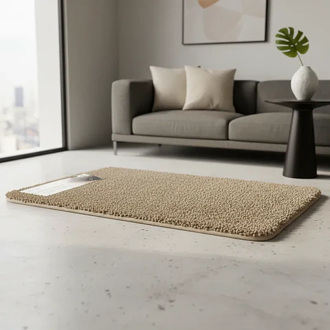 Alfombra decorativa felpuda genérica para hogar 40x60cm
