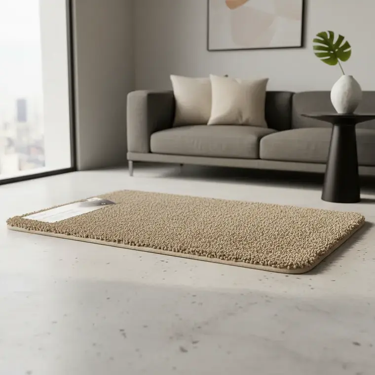 Alfombra decorativa felpuda genérica para hogar 40x60cm 2