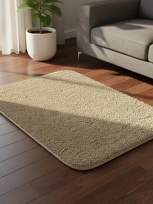 Alfombra decorativa felpuda genérica para hogar 40x60cm