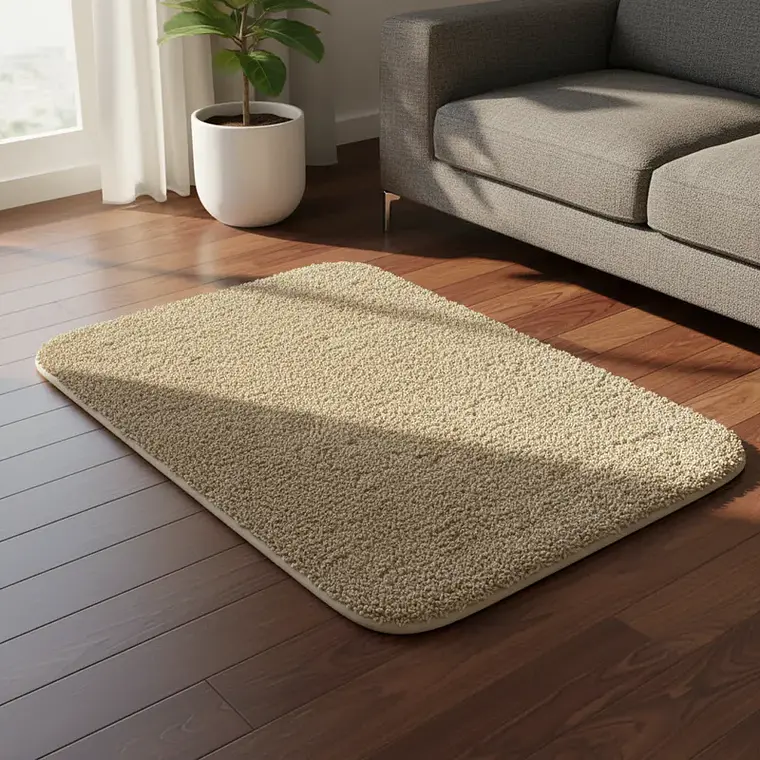 Alfombra decorativa felpuda genérica para hogar 40x60cm 1