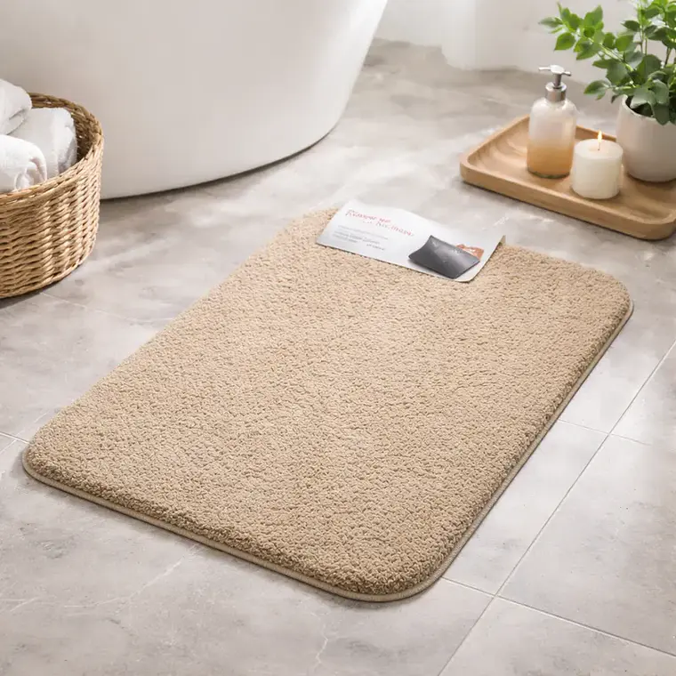 Alfombra decorativa felpuda genérica para hogar 40x60cm 3